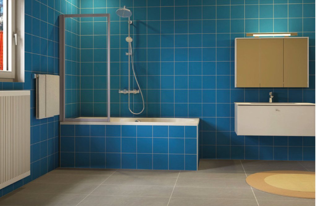 Badezimmer vor der Sanierung