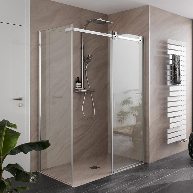 Eine Dusche ohne Fliesen? Das sind die Alternativen