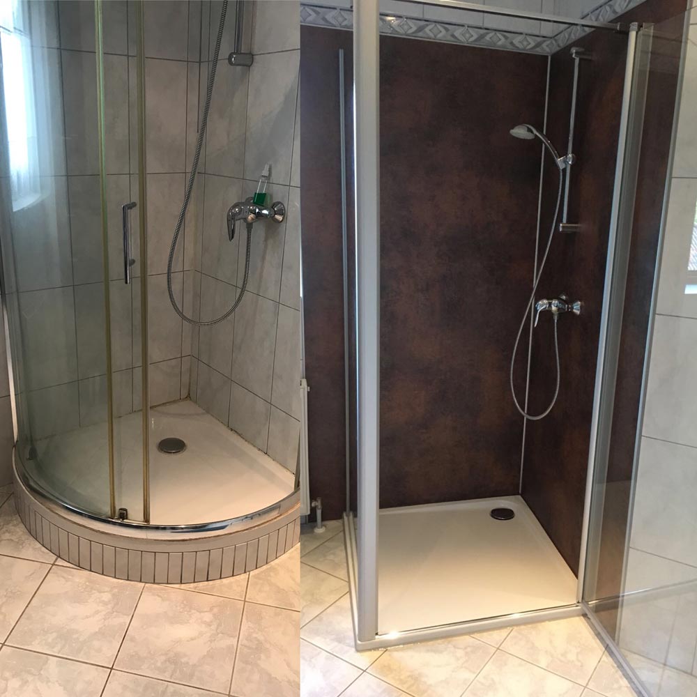 Dusche renovieren